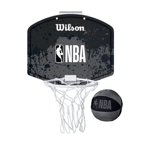Wilson Canestro da Basket NBA Team Mini, dimensioni Compatte e Struttura Robusta, Facile
