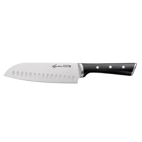 Lagostina Iceforce, Coltello Santoku 18 cm in Accaio Inox con Lama Raffreddata, Coltello