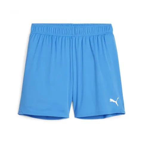 PUMA teamGOAL Shorts Wmns - Pantaloncini in Maglia Adulti Unisex, Ignite Blue-PUMA White