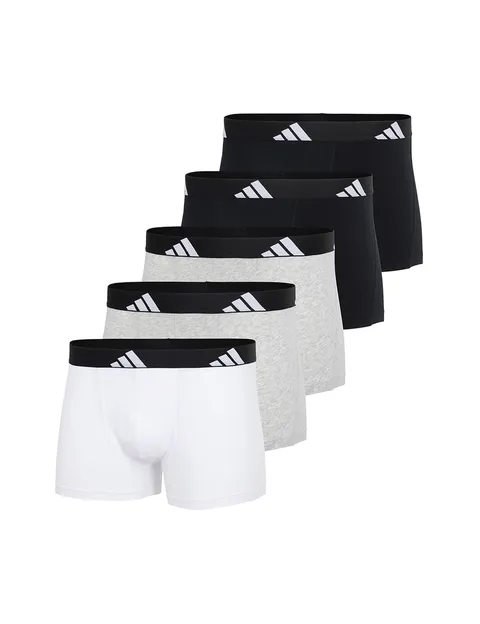 Adidas Biancheria Intima da Uomo (Confezione da 5), 917 Assortiti, XL