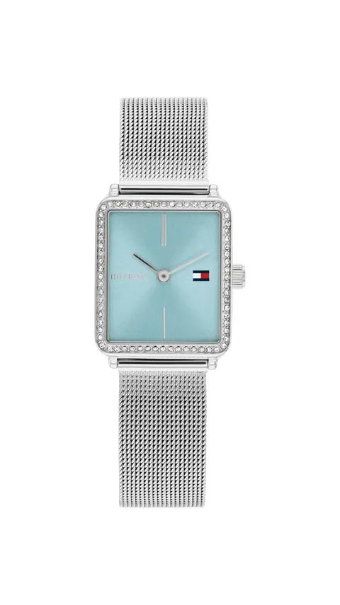 Tommy Hilfiger Orologio Con Movimento Al Quarzo A Due Lancette da Donna con Cinturino in