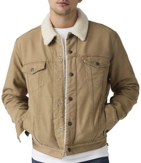 Levi's Type 3 Sherpa Trucker, Giacca Uomo, Ermellino, L