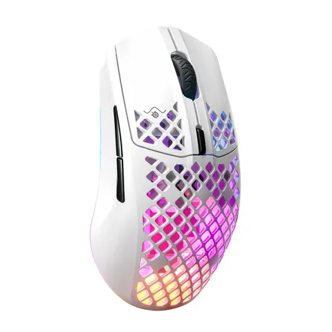 SteelSeries Aerox 3 Wireless - Mouse Gaming - RGB traforato - Design ultraleggero e