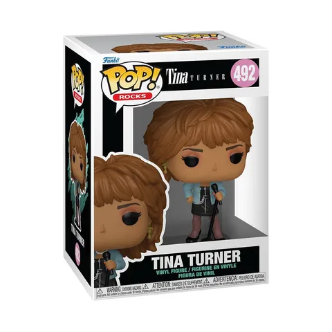 Funko Pop! Rocks: Tina Turner - What's Love Got To Do With It - Figura in Vinile da