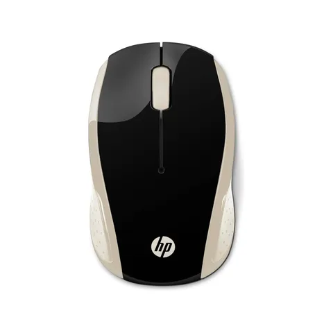 HP 200 Mouse Wireless, Tecnologia LED Rosso, Laser fino a 1000 DPI, 3 Pulsanti, Rotella