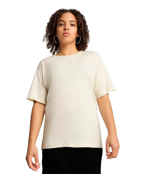 PUMA Ess Relaxed Tee, Magliette Unisex - Adulto, Alpine Snow