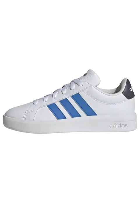 adidas Unisex - Bambini e Ragazzi Grand Court 3.0 Junior Shoes, Ftwr White/Lucid Ray