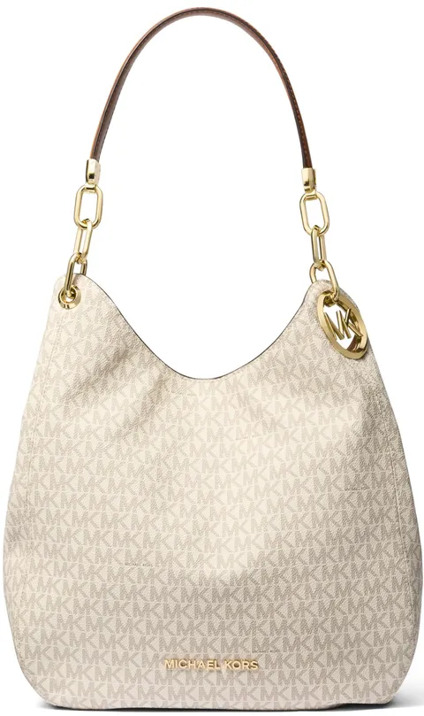 Michael Kors borsa a spalla Lillie Hobo, Vanilla/Acorn