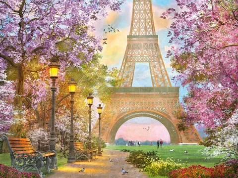 Ravensburger Puzzle 1500 Pezzi Amore a Parigi - Puzzle Adulti +14 anni, 80 x 60 cm