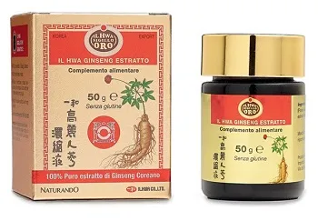 Naturando Ginseng Bianco Sigillo Oro Estratto Molle Tonico adattogeno ad azione