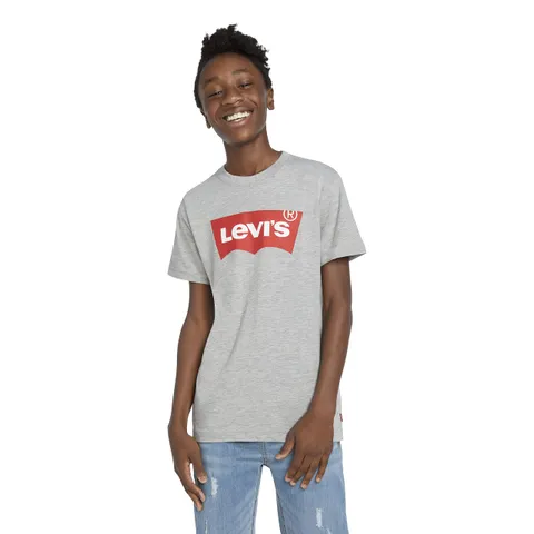 Levi's Bambini e ragazzi Lvb Batwing Tee T-shirt, Grigio (Grey Heather), 14 anni