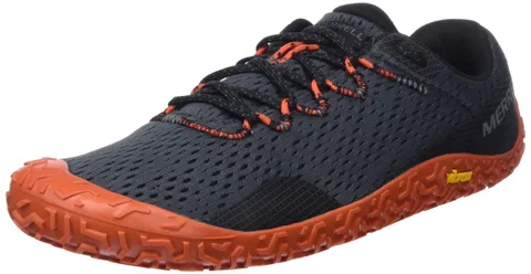 Merrell Vapor Glove 6 Men's,Granite/Tangerine 49 EU