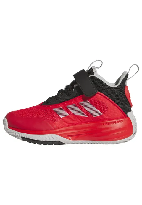 Adidas Unisex - Bambini e Ragazzi Ownthegame 3.0 Shoes, Pure Ruby/Silver Met./Core Black