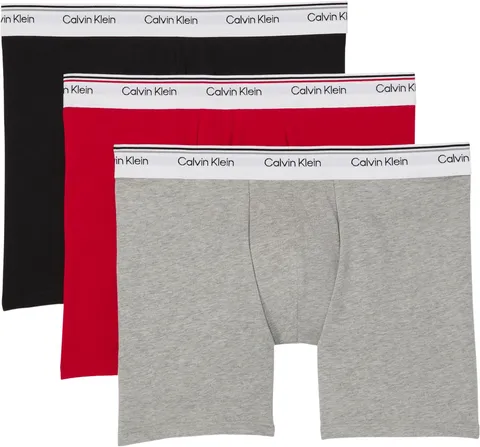 Calvin Klein Uomo Slip Hipster Confezione da 3 Balance con Fascia con Logo, Nero (Black), M