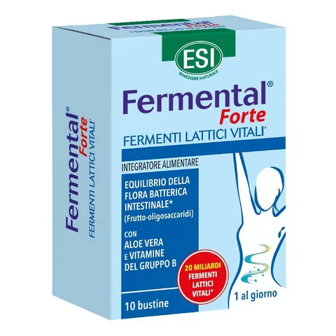 ESI - Fermental Max, Integratore Alimentare con Fermenti Lattici Vitali e Aloe Vera