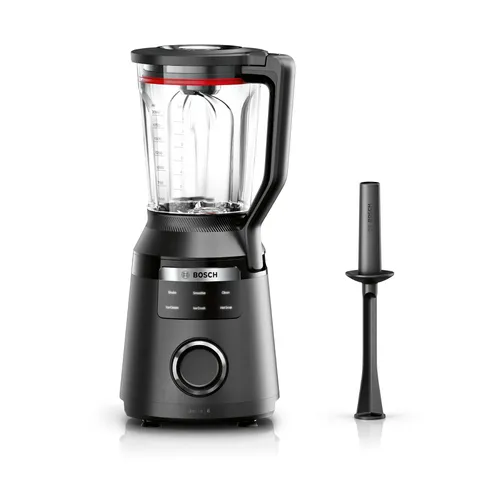Bosch MMB6652B Frullatore, 1800 W, 6 Lame in Acciaio Inox, Caraffa 3L, Nero