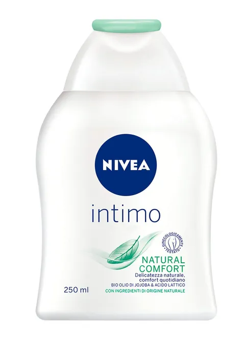 Nivea Intimo Natural Comfort Detergente Intimo in Confezione da 6 Flaconi da 250 ml