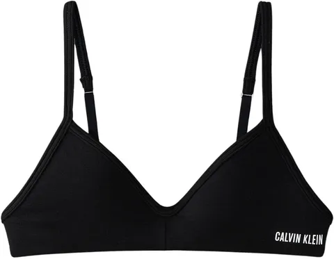 Calvin Klein Bambina Bralette Molded Bra Spalline Regolabili, Nero (Pvh Black), 8-10 Anni