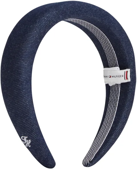 Tommy Hilfiger TH Nautical Denim Fascia AW0AW18661 Fascia per Capelli, Blu, Taglia Unica