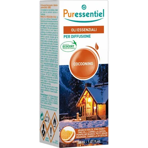 Puressentiel Miscela Oli Essenziali per Diffusione Cocooning 30 ml