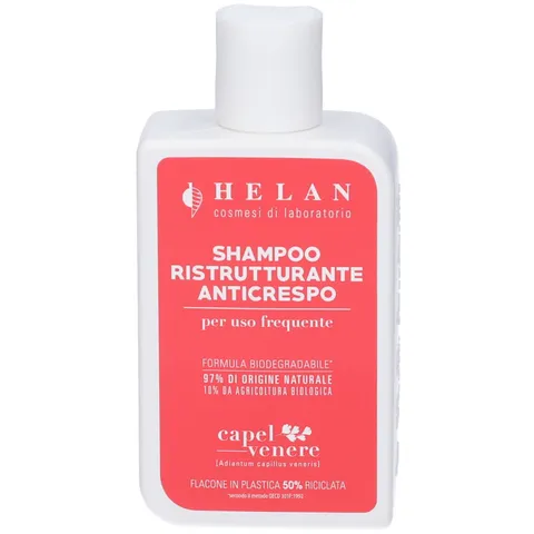 Helan Capelvenere - Shampoo Ristrutturante Anticrespo per Uso Frequente, Ripara e
