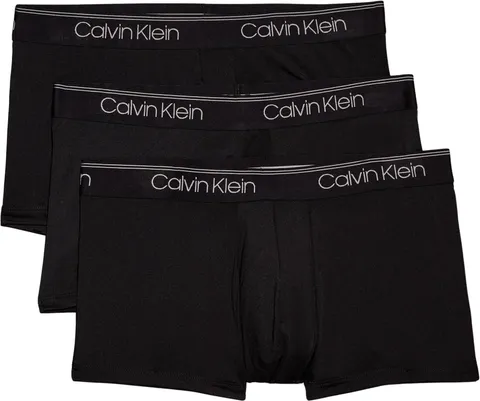 Calvin Klein Boxer Uomo Confezione da 3 Vita Bassa Low Rise Trunk Cotone Elasticizzato