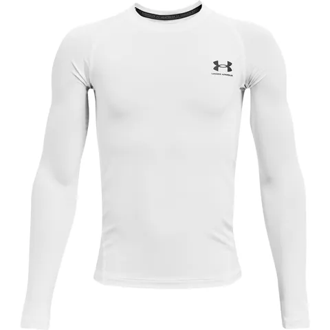 Under Armour HeatGear - Maglietta a Maniche Lunghe da Ragazzo