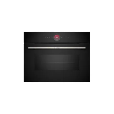Bosch CMG7241B2, Forno compatto combinato con microonde da incasso, HomeConnect, AirFry: