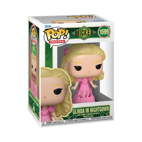 Funko Pop! Movies: Wicked - Glinda in Nightgown - Figura in Vinile da Collezione - Idea