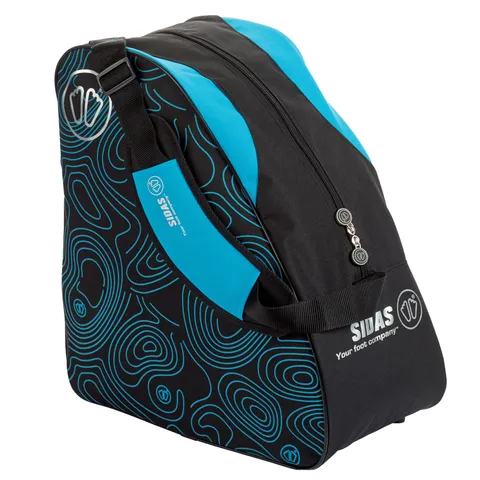 Sidas Borsa per Scarponi da Sci e Snowboard, Boot Bag Blue Nylon, 4 Rinforzi integrati