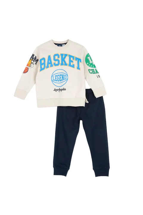 Chicco Completo Tuta Felpa e Pantaloni Bambino