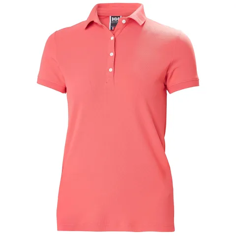 Helly Hansen Polo da Donna W Crewline, Rosa Tramonto, M, Rosa Tramonto, M