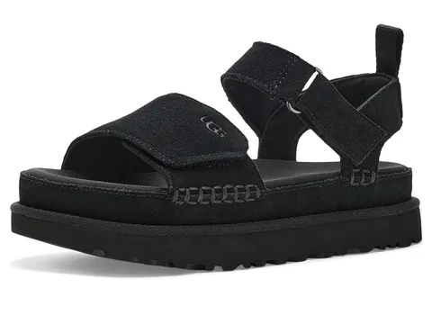 UGG, Sandals Donna, Black, 37 EU
