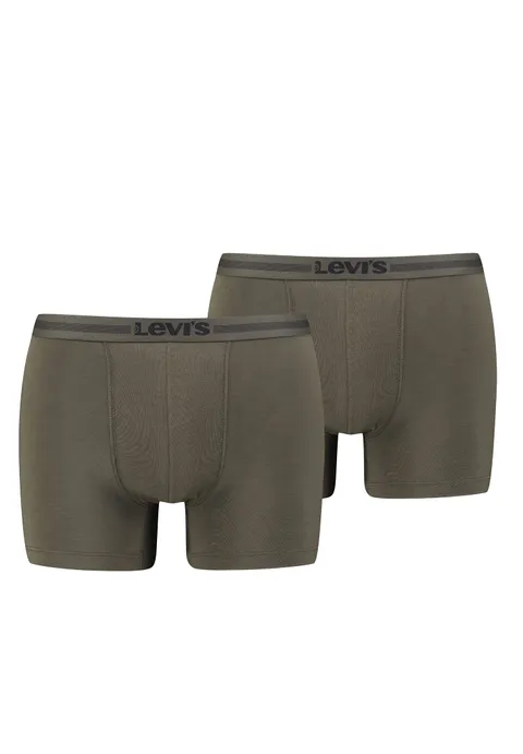 Levi's Boxer, Boxer Uomo, Verde (Khaki 02), XL