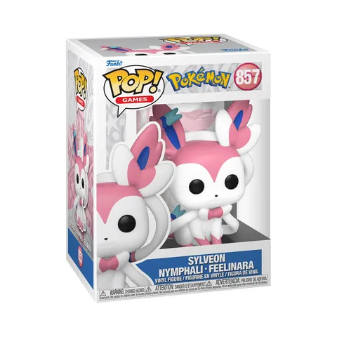 Funko Pop! Games: Pokemon - Sylveon - Figura in Vinile da Collezione - Idea Regalo