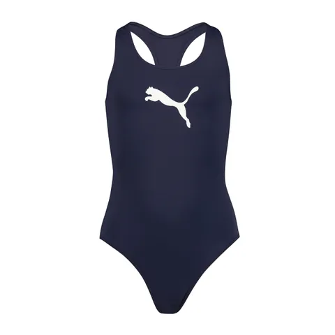 PUMA Swimsuit, Costumi da bagno Unisex - Bambini e ragazzi, Navy, 116