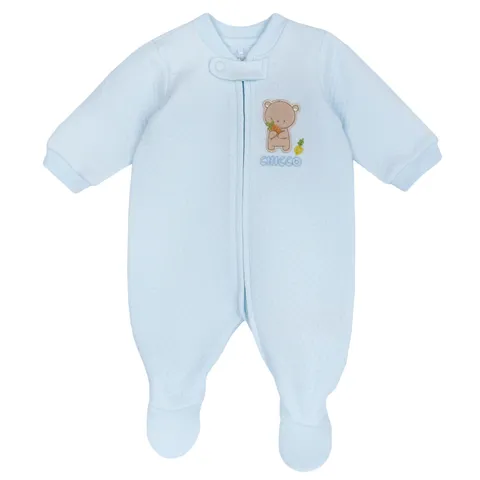 Chicco Tutina Bimbo 0-24 in Morbido Tessuto con Comoda Apertura Frontale FW25 253
