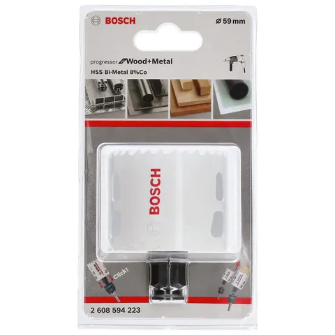 Bosch Professional 2608594223 Sega a Tazza for Wood & Metal, Legno e Metallo, Accessorio
