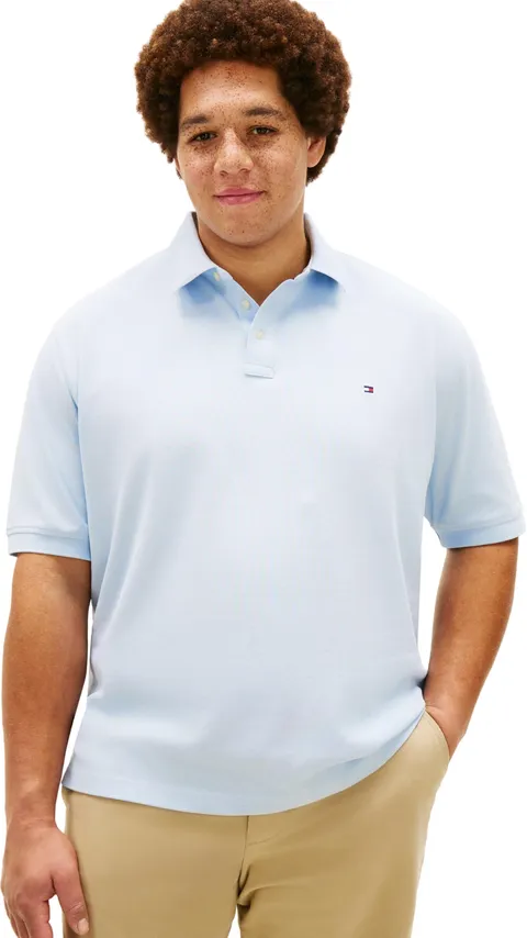 Tommy Hilfiger Polo da Uomo BT -1985 Regular -B MW0MW44073 S/S, Blu, 3XL