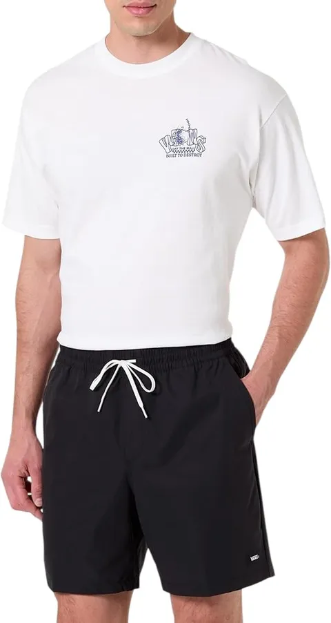 Vans Range Relaxed - Pantaloncini Sportivi, Colore: Nero