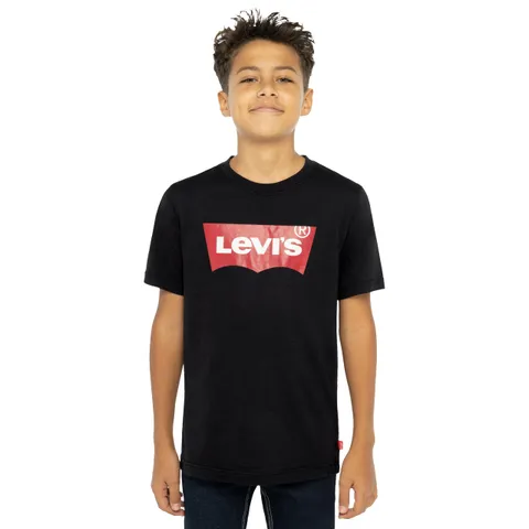 Levi's Bambini e ragazzi Lvb Batwing Tee T-shirt, Nero (Black), 4 anni