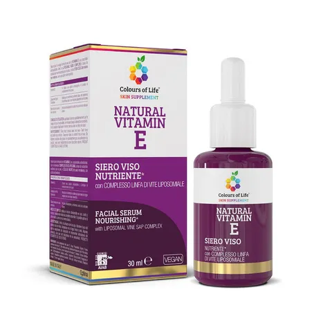 Colours Of Life Siero viso Nutriente e Antiossidante con vitamina E - 30 ml ad azione