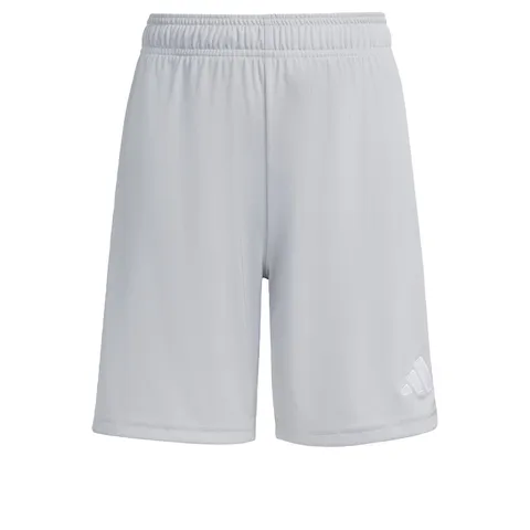 adidas Unisex - Bambini e Ragazzi Entrada26 Kids Shorts, Team Light Grey/White, 3-4 Years