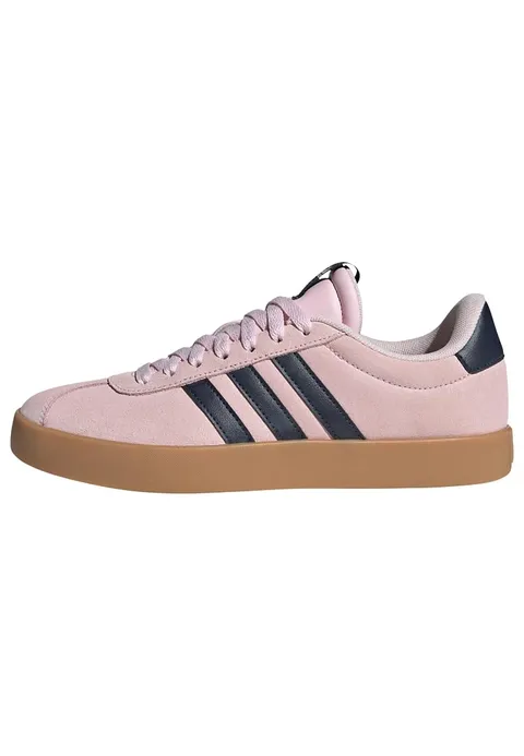 adidas Donna VL Court 3.0 Shoes, Clear Pink/Legend Ink/Gum 3, 36 EU