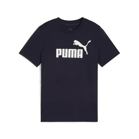 Puma Ess No. 1 Logo Tee B, Magliette Bambino, New Navy