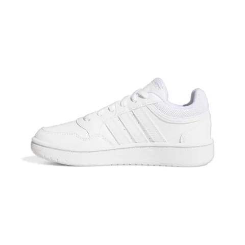 adidas Unisex - Bambini Hoops Shoes, Cloud White / Cloud White / Cloud White, 31 1/2 EU