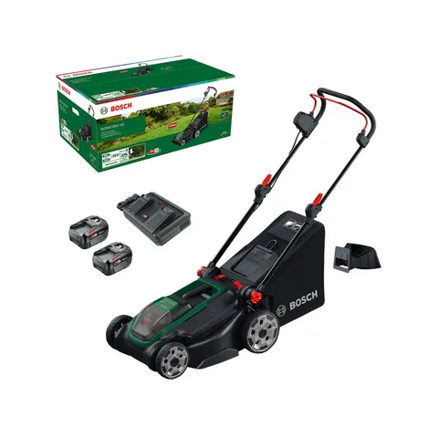 Bosch Rasaerba a batteria ROTAK18V2-43 (larghezza di taglio: 43 cm, altezza di taglio: