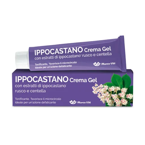 Ippocastano - Crema Gel, 100 ml, Azione Defaticante, per il Benessere delle Gambe