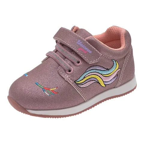 Sneaker Bambine e ragazze con Chiusura a Strappo e Stringhe Elasticizzati Comode FW25 253