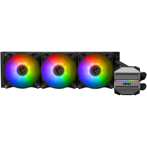 MSI MAG CORELIQUID M360 Dissipatore a liquido - 12 vie con flusso diviso, tubi flessibili a prova di evaporazione, supporto di socket attuali come AM5 e 1700